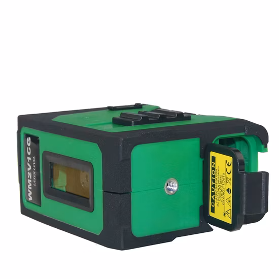 Livella laser a linee incrociate con raggio laser verde 12 linee