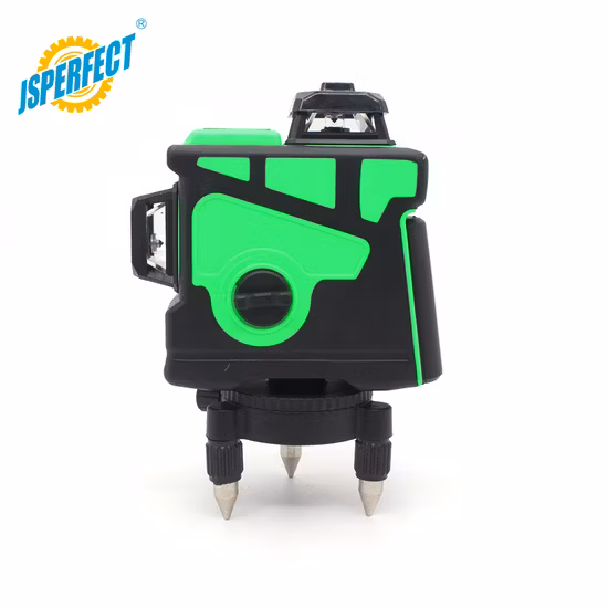 Livello laser verde industriale rotante a 360° a 12 linee per parete